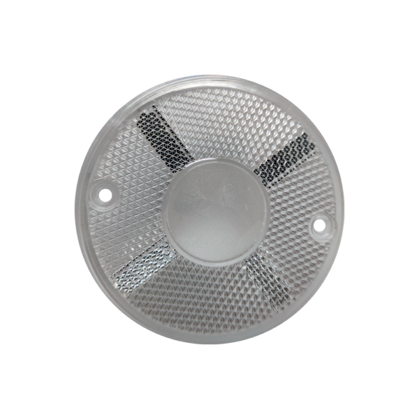 Lente Lateral Redonda 85 mm Cor Cristal