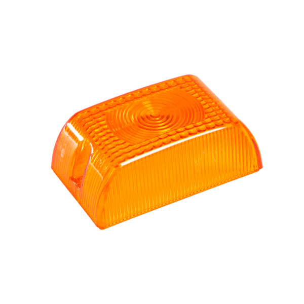 Lente Lateral Retangular Cor Âmbar