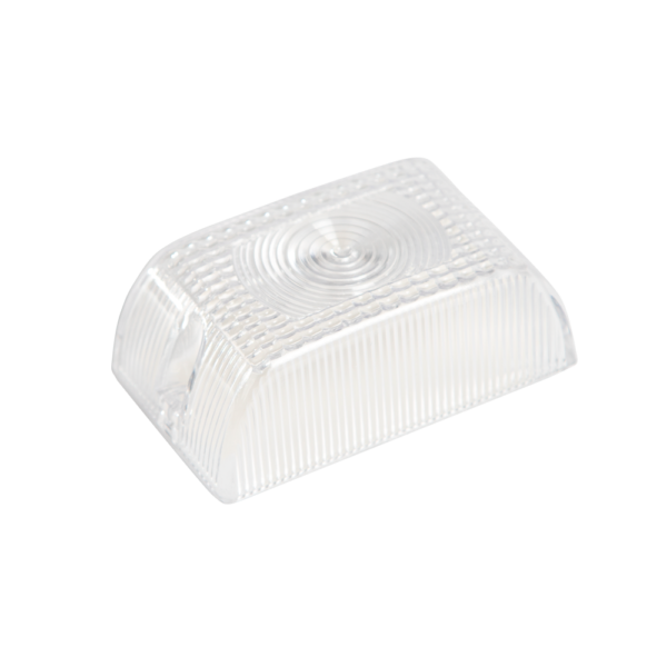 Lente Lateral Retangular Cor Cristal