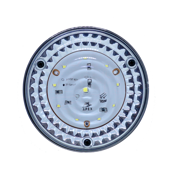 Lanterna Traseira RANDON LED Cristal Multifuncional 125mm BIVOLT