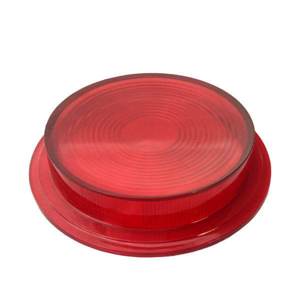 Lentes para Lanterna Bojuda Cor Vermelha