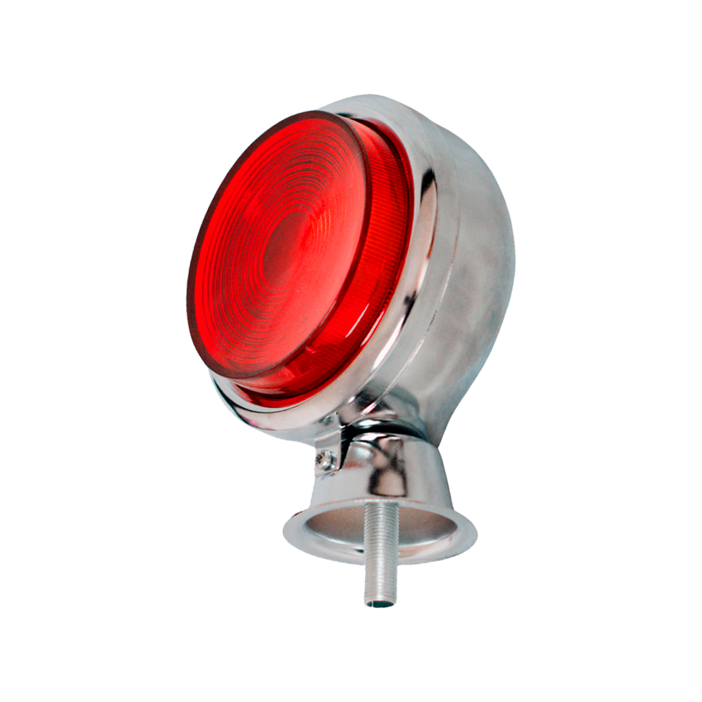 Lanterna Bojuda Metal para Lâmpada Vermelha