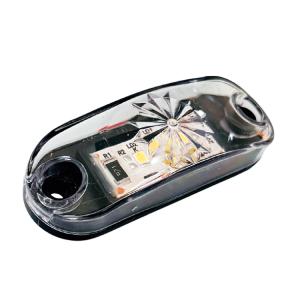 Lanterna LED Delimitadora Cristal