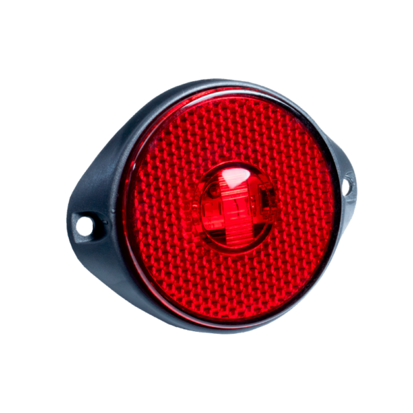 Lanterna Frontal LED 65MM Cor Vermelha